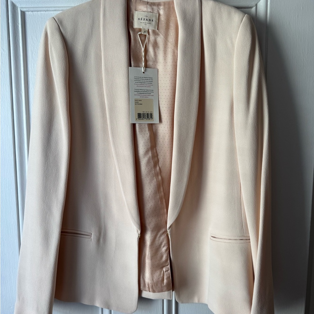 Women's Light Pink Blazer